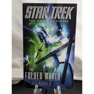 Star Trek PaperbackThe Folded World TOS Jeff Mariotte Sci-Fi